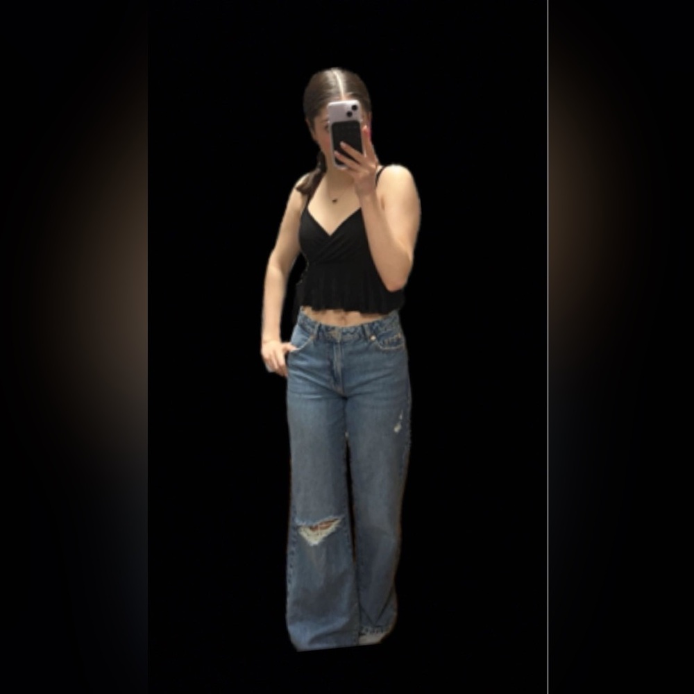 Garage Wide Leg Jean